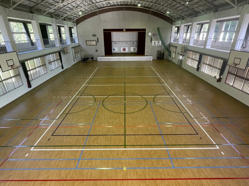 【タラフレックス】錦江町立田代小学校 屋内運動場